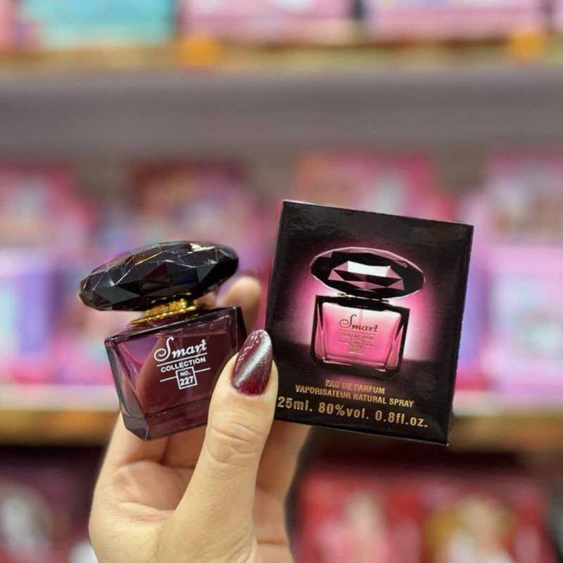 عطر ادکلن زنانه ورساچه کریستال نویر اسمارت کالکشن کد 227 (Versace Crystal Noir) حجم 25 میل