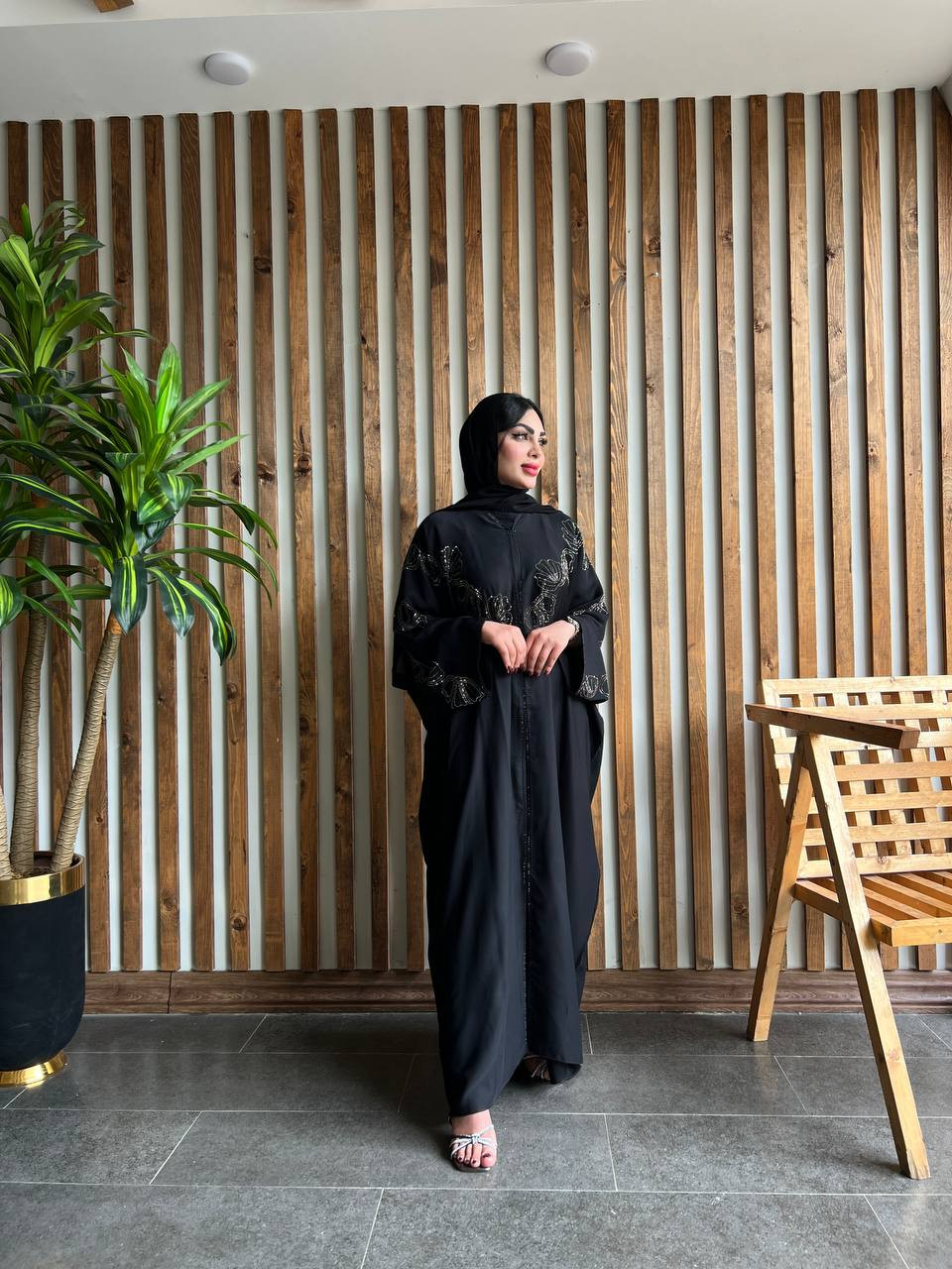 مانتو عبای اماراتی مدل جمانة